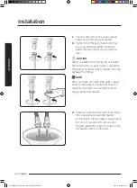 Предварительный просмотр 22 страницы Samsung WA52M8650AW User Manual