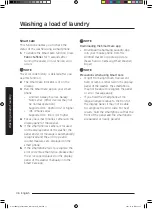 Предварительный просмотр 36 страницы Samsung WA52M8650AW User Manual