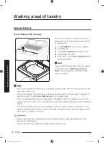 Предварительный просмотр 40 страницы Samsung WA52T7650A Series User Manual