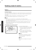 Предварительный просмотр 42 страницы Samsung WA52T7650A Series User Manual