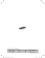 Preview for 36 page of Samsung WA5471AB Series User Manual