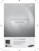 Samsung WA5471ABW/XAA User Manual preview