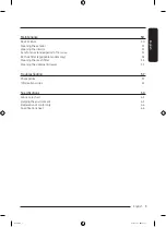 Preview for 3 page of Samsung WA54CG7105A Series User Manual