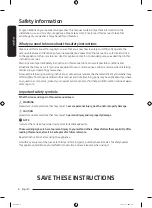 Preview for 4 page of Samsung WA54CG7105A Series User Manual