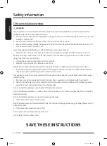 Preview for 6 page of Samsung WA54CG7105A Series User Manual