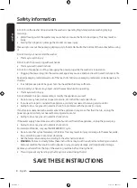 Preview for 8 page of Samsung WA54CG7105A Series User Manual