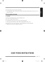 Preview for 11 page of Samsung WA54CG7105A Series User Manual