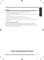 Preview for 13 page of Samsung WA54CG7105A Series User Manual