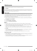 Preview for 50 page of Samsung WA54CG7105A Series User Manual