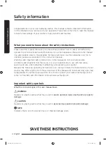 Preview for 4 page of Samsung WA54M8750 Series User Manual