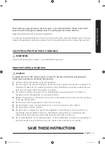 Preview for 5 page of Samsung WA54M8750 Series User Manual