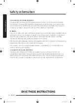 Preview for 14 page of Samsung WA54M8750 Series User Manual