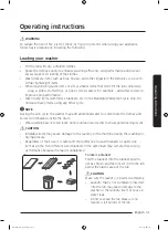 Preview for 31 page of Samsung WA54M8750 Series User Manual