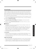 Preview for 131 page of Samsung WA54M8750 Series User Manual