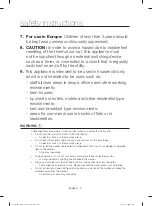 Preview for 4 page of Samsung WA55H4000SW User Manual