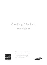 Samsung WA56Hg000A series User Manual preview