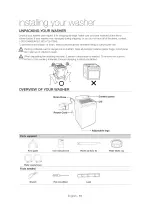 Предварительный просмотр 10 страницы Samsung WA56Hg000A series User Manual