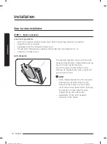 Preview for 14 page of Samsung WA60M4 Series User Manual