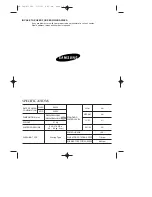 Preview for 12 page of Samsung WA701SB1 User Manual