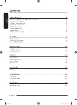 Preview for 2 page of Samsung WA70CG4240 Series User Manual