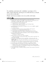 Preview for 5 page of Samsung WA70F5S4 User Manual