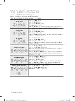 Предварительный просмотр 16 страницы Samsung WA70F5S4 User Manual