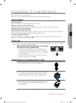 Preview for 17 page of Samsung WA70F5S4 User Manual