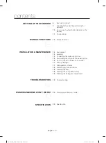 Preview for 2 page of Samsung WA70H4200S Series User Manual