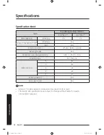 Preview for 42 page of Samsung WA70M4 Series User Manual