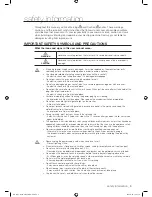 Preview for 3 page of Samsung WA70Q3 User Manual