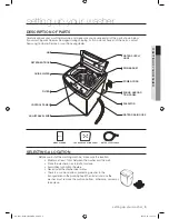 Preview for 5 page of Samsung WA70Q3 User Manual