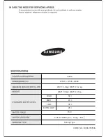 Preview for 12 page of Samsung WA71 User Manual