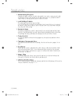 Preview for 2 page of Samsung WA75G9T User Manual