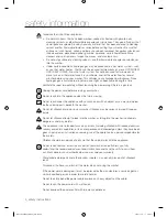 Preview for 4 page of Samsung WA75G9T User Manual