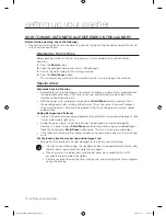 Preview for 10 page of Samsung WA75G9T User Manual