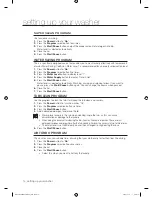 Preview for 14 page of Samsung WA75G9T User Manual