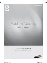 Preview for 1 page of Samsung WA75H4000H User Manual