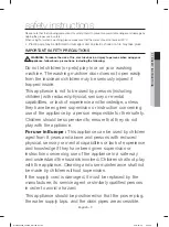 Preview for 3 page of Samsung WA75H4000H User Manual