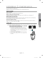 Предварительный просмотр 15 страницы Samsung WA75H4000HA User Manual