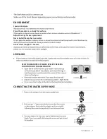 Preview for 7 page of Samsung WA80E5G User Manual