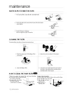 Preview for 16 page of Samsung WA80E5G User Manual