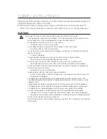 Preview for 3 page of Samsung WA80U3 User Manual