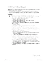 Предварительный просмотр 3 страницы Samsung WA80U7 User Manual