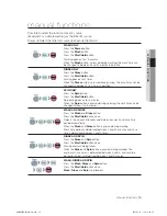 Preview for 15 page of Samsung WA80UA User Manual