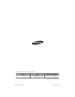 Preview for 16 page of Samsung WA80V3WEP/XSG User Manual