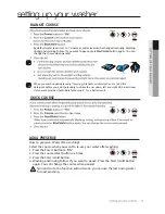 Preview for 17 page of Samsung WA82B4T User Manual