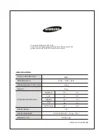 Preview for 14 page of Samsung WA82QAD User Manual