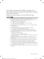 Preview for 5 page of Samsung WA85F5S3 User Manual