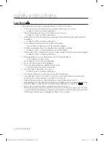 Preview for 6 page of Samsung WA85F5S3 User Manual