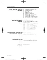 Preview for 6 page of Samsung WA85M4 User Manual